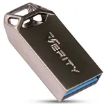 فلش مموری 32 گیگابایت وریتی مدل V-819 با رابط USB 2.0، بدنه فلزی مقاوم و ضد خش، سرعت انتقال 30 مگابایت بر ثانیه، سازگار با گوشی، تبلت، کامپیوتر و تلویزیون