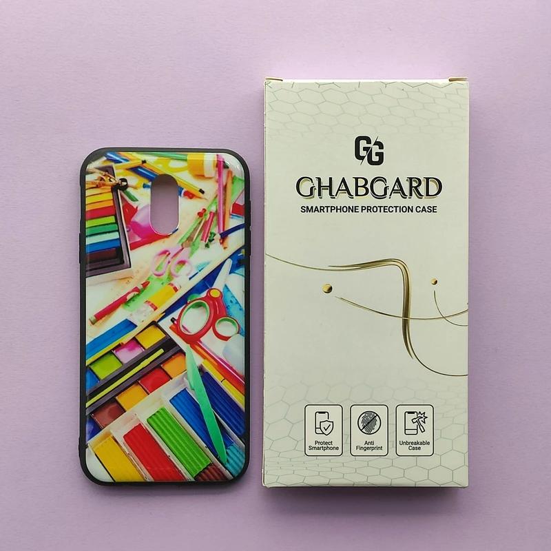 کاور گارد قاب مدل ژله ای دخترانه مناسب برای گوشی موبایل سامسونگ Galaxy J7PRO/J730
