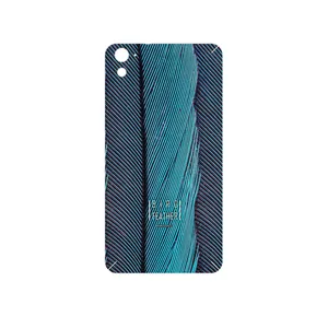 MAHOOT Turquoise feathers Cover Sticker for HTC One E9s