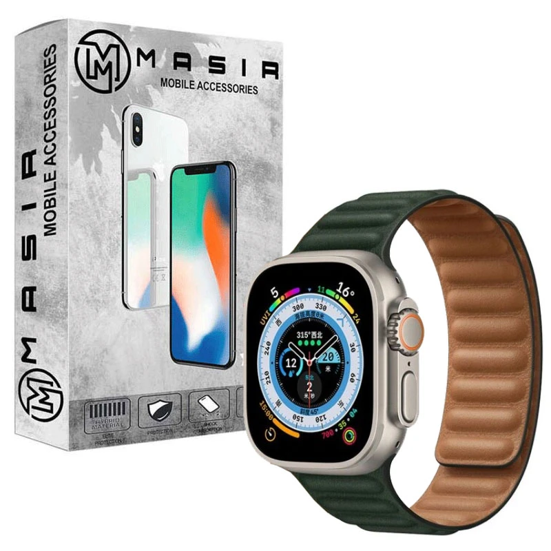 بند مسیر مدل Silicon Link Loop Magnetic مناسب برای اپل واچ Ultra 49mm / Ultra 2 49mm