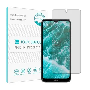 Rockspace HyGEL model transparent screen protector suitable for Nokia C30 mobile phone