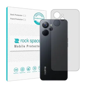Rock space HyGEL model Transparent phone back protector suitable for Realme 10T mobile phone