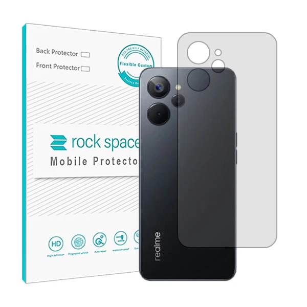 محافظ پشت گوشی شفاف راک اسپیس مدل HyGEL مناسب برای گوشی موبایل ریلمی 10T