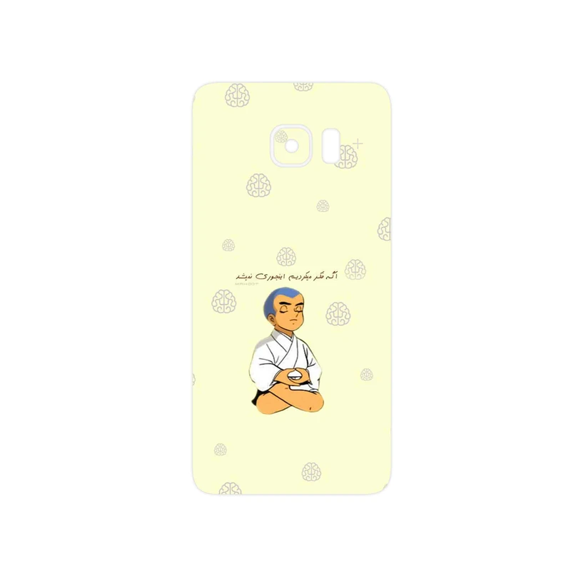 برچسب پوششی ماهوت مدل Ikkyu-san مناسب برای گوشی موبایل سامسونگ Galaxy S6 Edge Plus