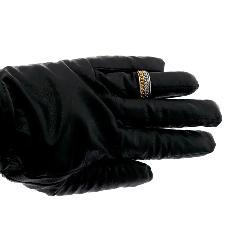 انگشتر برانت مدل اسپینر دار دو زنجیر