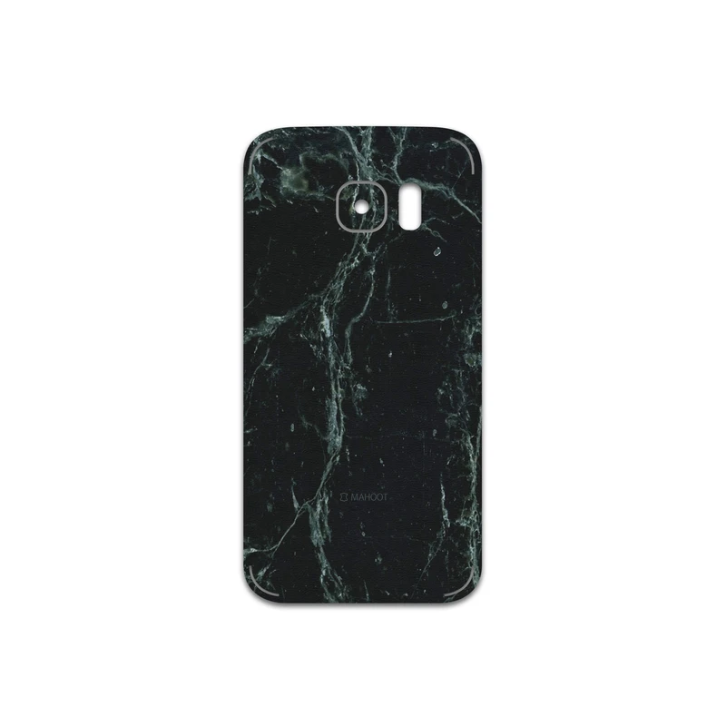 برچسب پوششی ماهوت مدل Graphite-Green-Marble مناسب برای گوشی موبایل سامسونگ Galaxy S7