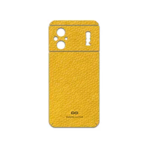 MAHOOT Mustard-Leather Cover Sticker for Xiaomi Poco M5