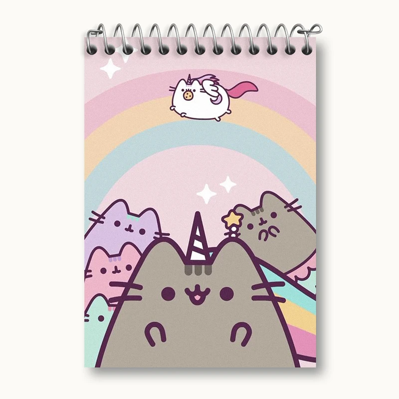 دفتر یادداشت 50 برگ خندالو طرح پوشین گربه بامزه کد N2048