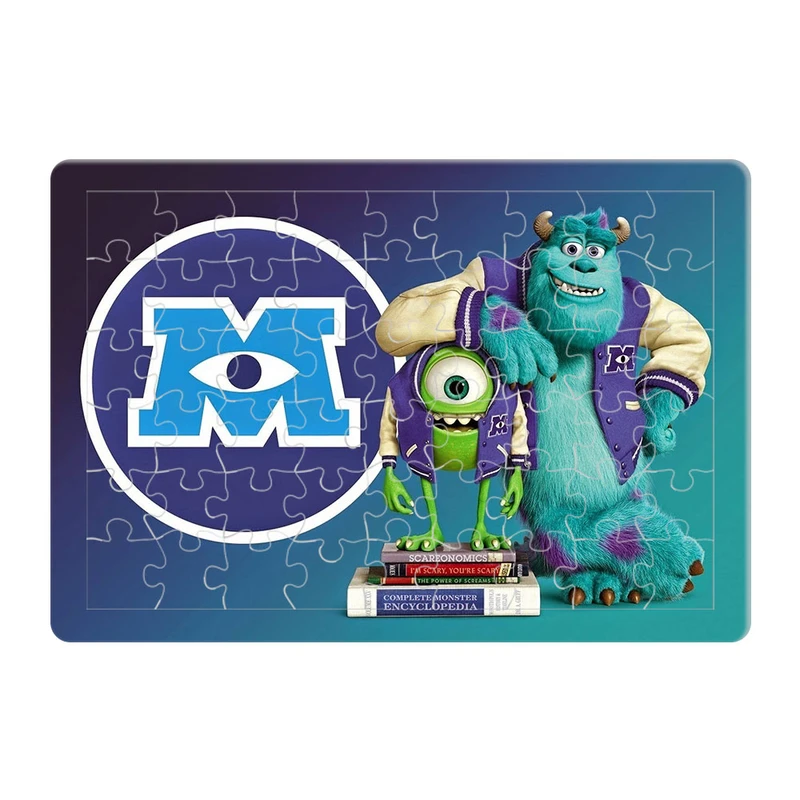 پازل 54 تکه هومرو طرح انیمیشن دانشگاه هیولاها مدل PL93