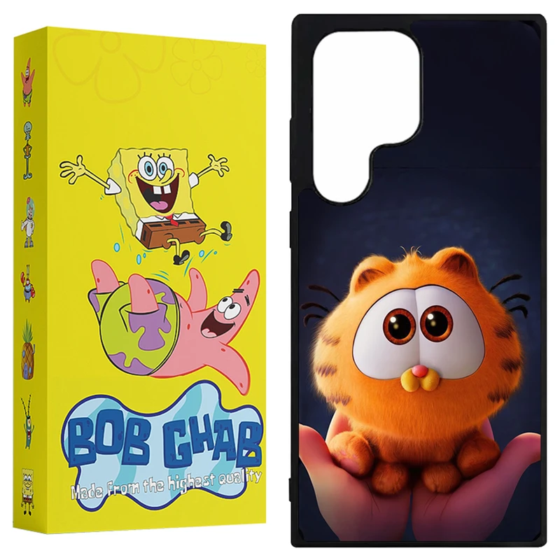 کاور باب قاب طرح گارفیلد مدل BCPS22U مناسب برای گوشی موبایل سامسونگ Galaxy S22 Ultra 5G
