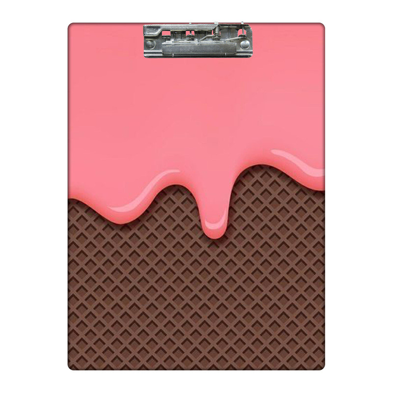 تخته شاسی طرح بستنی توت فرنگی کد 7473220 سایز A4