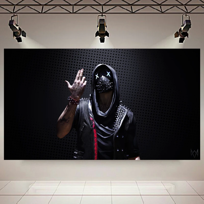 تابلو شاسی طرح Game مدل Watch Dogs legion کد AR5260