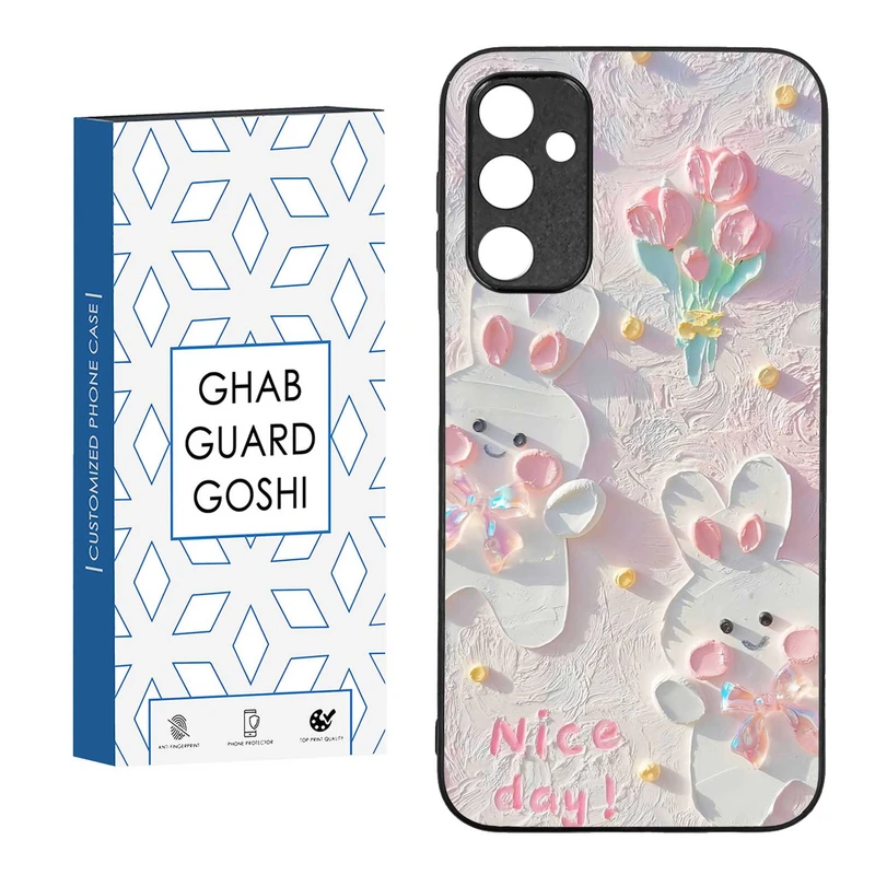 کاور قاب گارد گوشی طرح گل کد TPU-214 مناسب برای گوشی موبایل سامسونگ  GALAXY A24  