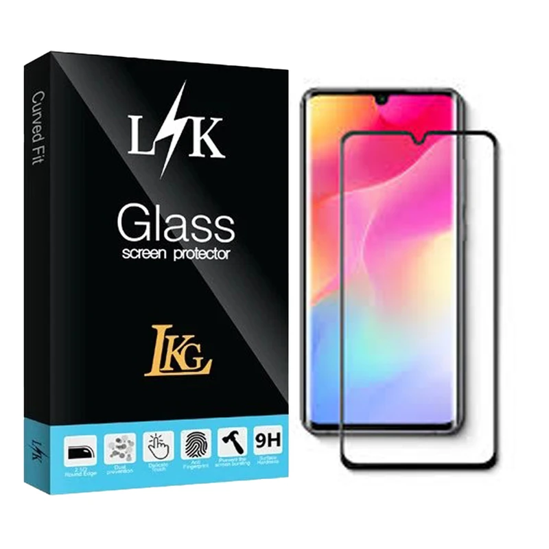 محافظ صفحه نمایش ال کا جی مدل فول مناسب برای گوشی موبایل شیائومی Mi 10 Lite 4G