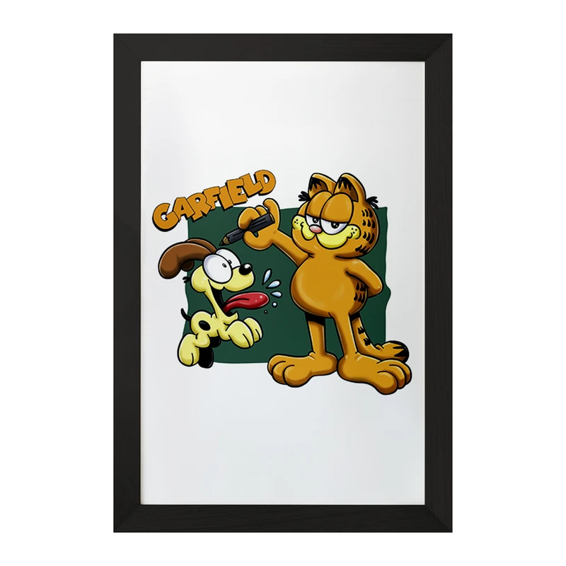 تابلو خندالو مدل گارفیلد کد F2145