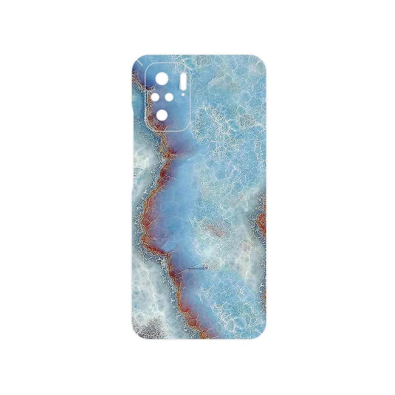 برچسب پوششی ماهوت مدل Blue_Ocean_Marble مناسب برای گوشی موبایل شیائومی Poco M5s