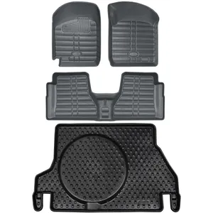 کفپوش سه بعدی خودرو بابل کارپت مدل اکونومی مناسب برای پراید صبا به همراه کفپوش صندوق