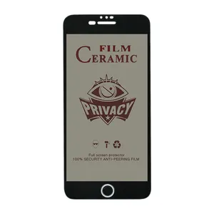 Shahr Glass PRIVCERAMIC Screen Protector For Apple iPhone 8 Plus / iPhone 7 Plus / iPhone 6s Plus / iPhone 6 Plus