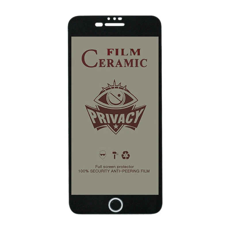محافظ صفحه نمایش سرامیکی حریم شخصی شهر گلس مدل PRIVCERAMIC مناسب برای گوشی موبایل اپل iPhone 8 Plus / iPhone 7 Plus / iPhone 6s Plus / iPhone 6 Plus