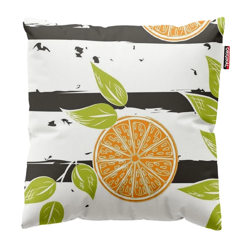  کوسن پاد آفرین طرح پرتقال سایز 30*30 سانتی متر کد 984