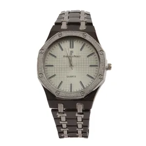 ساعت مچی عقربه‌ای مردانه مدل مدرن بند استیل کد WHM_227