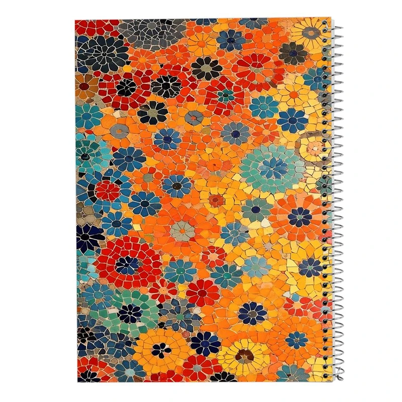 دفتر شطرنجی 50 برگ مدوپد طرح اشکال فانتزی کد DF16366