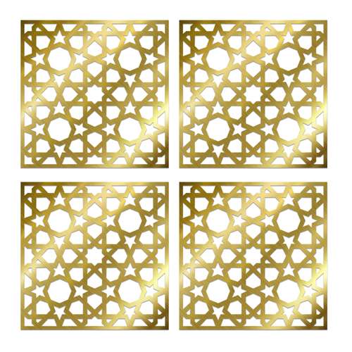 تایل سقفی آسمان مجازی بنی دکو مدل MC10 اندازه 60x60 سانتی متر مجموعه 4 عددی