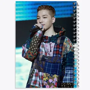 دفتر مشق 50 برگ خندالو مدل ته یانگ گروه بیگ بنگ BIGBANG  کد 12572