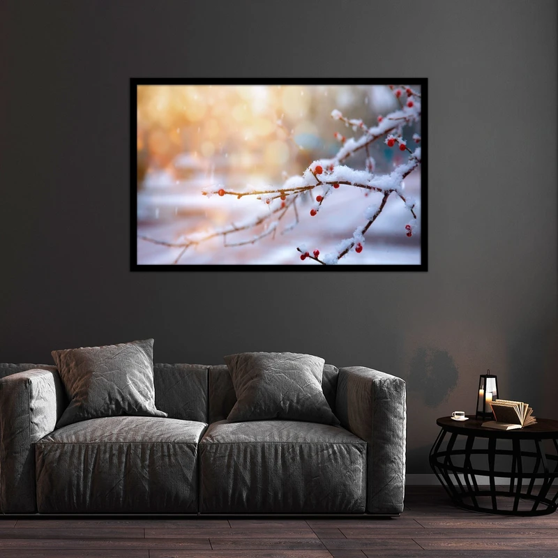 تابلو بکلیت طرح عکس هنری طبیعت شاخه درخت مدل B-bu1450