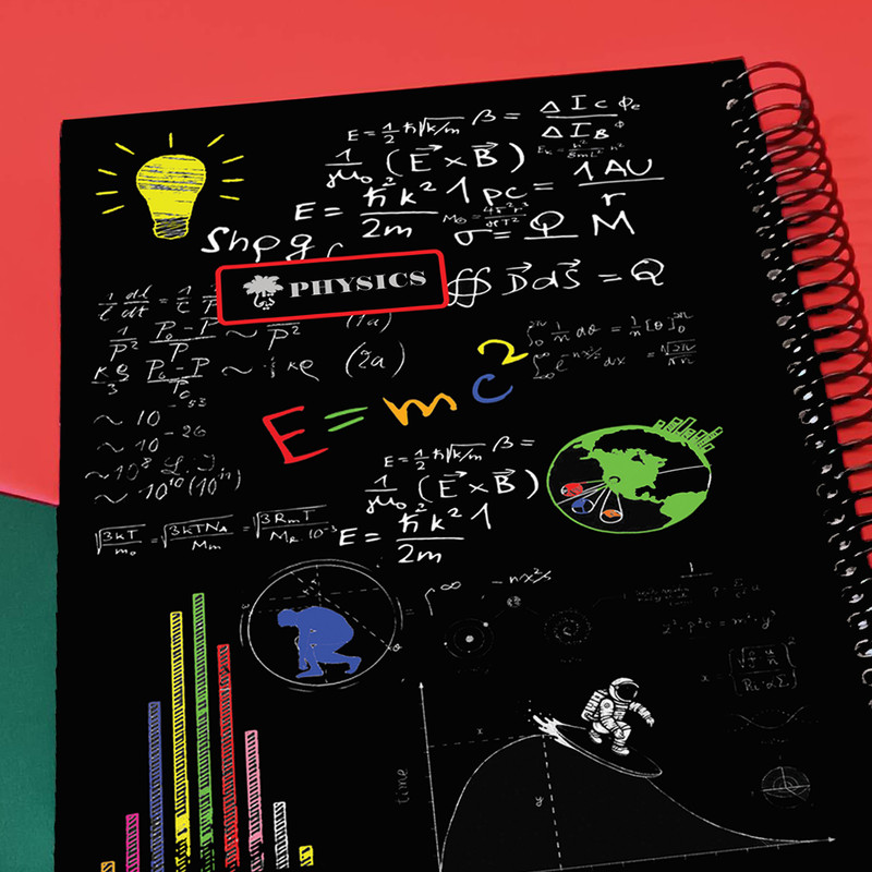 دفتر مشق 100 برگ تیما مدل فیزیک