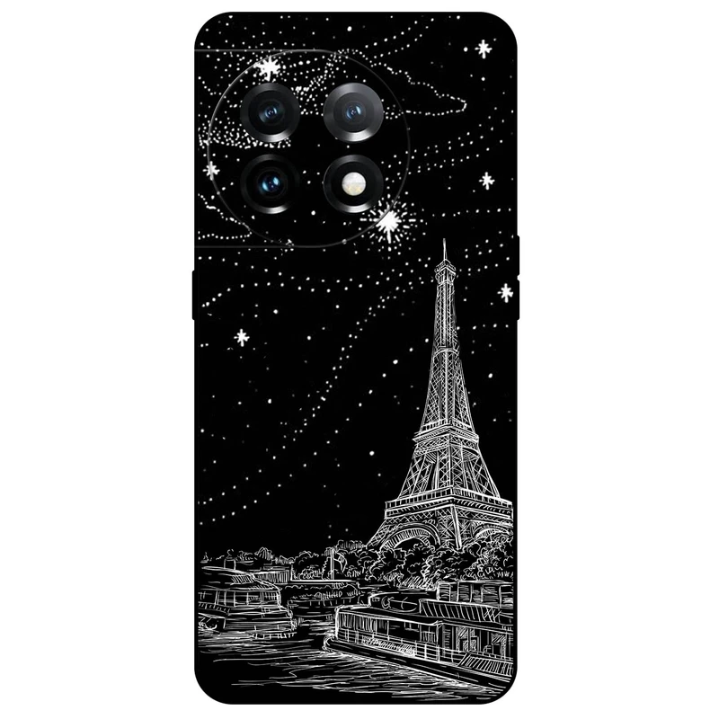 کاور مگافون طرح ایفل مدل 8107 مناسب برای گوشی موبایل وان پلاس 11 5G