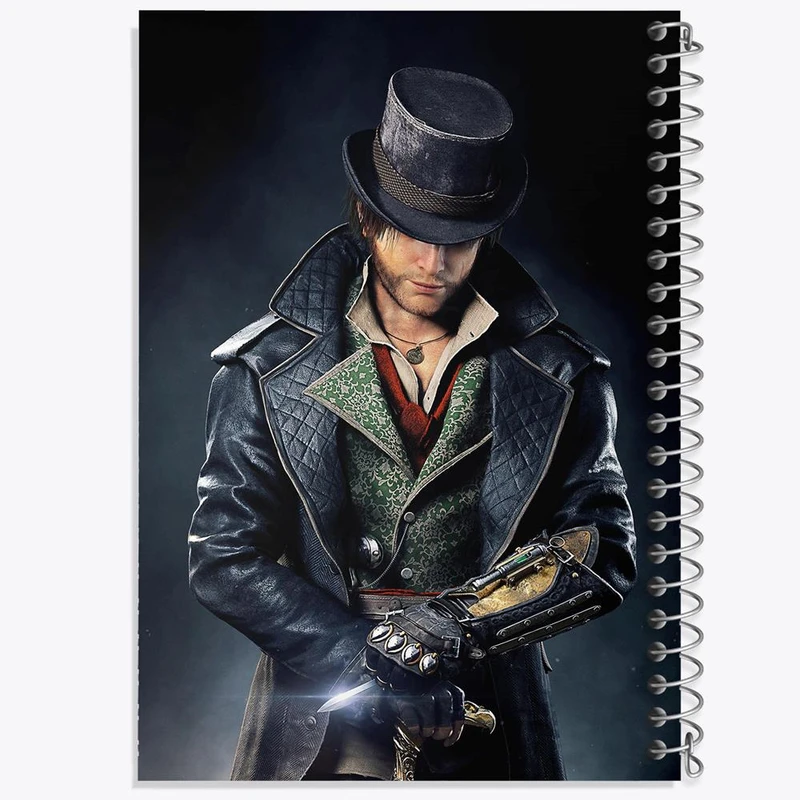 دفتر نت موسیقی 50 برگ خندالو مدل بازی اساسینز کرید Assassins Creed کد 27896