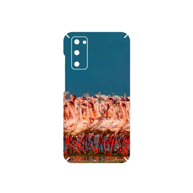 برچسب پوششی ماهوت مدل Flamingo مناسب برای گوشی موبایل سامسونگ Galaxy S20 FE