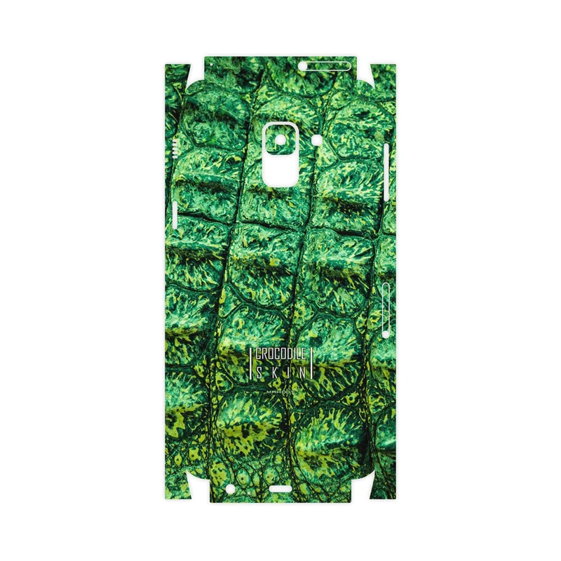 برچسب پوششی ماهوت مدل Crocodile Skin-FullSkin مناسب برای گوشی موبایل سامسونگ Galaxy A8 2018