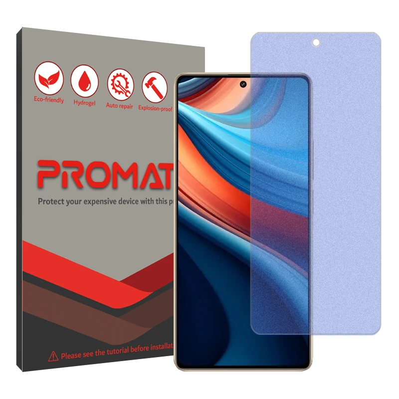 محافظ صفحه نمایش مات ضد اشعه آبی پرومیت مدل Resistant مناسب برای گوشی موبایل شیائومی Redmi Note 13R Pro