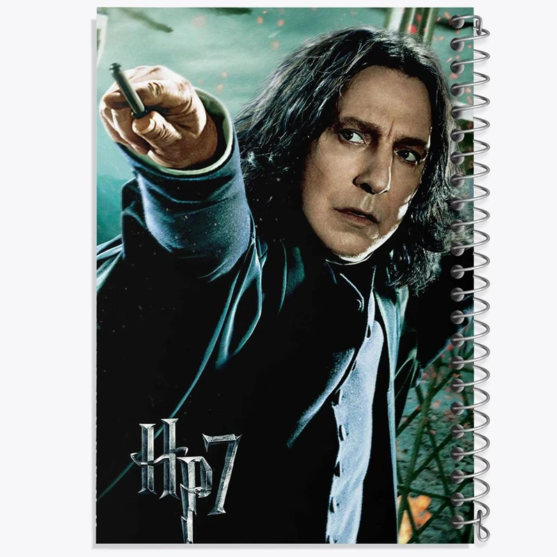 دفتر نقاشی 50 برگ خندالو مدل اسنیپ هری پاتر Harry Potter کد 2901