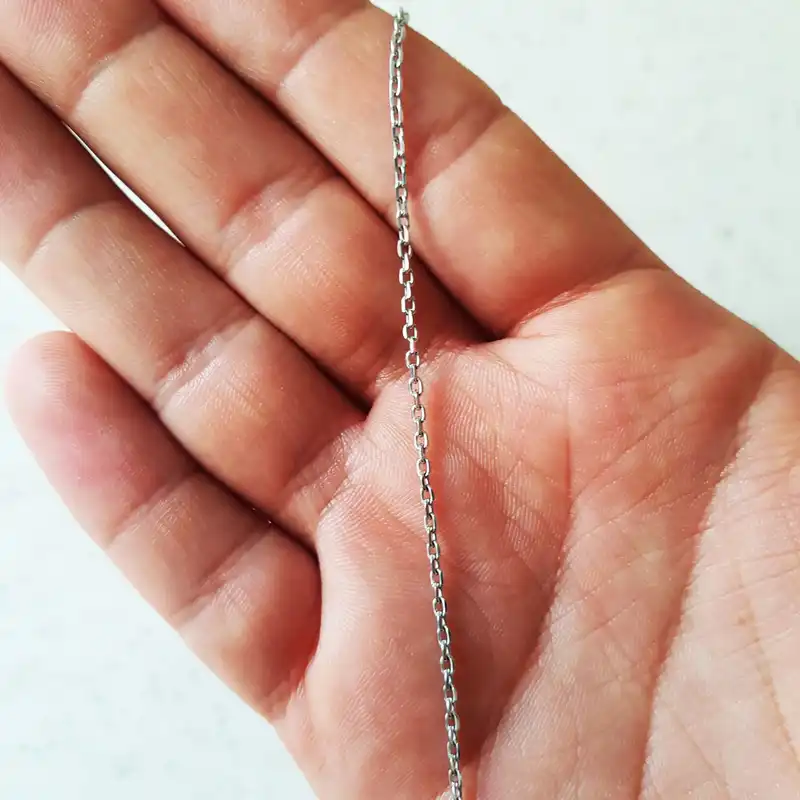 زنجیر نقره زنانه کد ۶۸۵۸