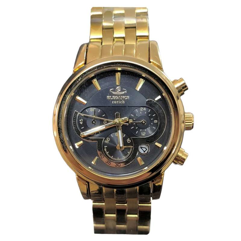 ساعت مچی عقربه ای زنانه الگانس مدل سه موتور کورنوگراف