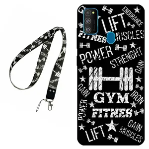 Megafone Gym 0010 Cover For Samsung Galaxy M21 / M30 S Mobile Neckband 