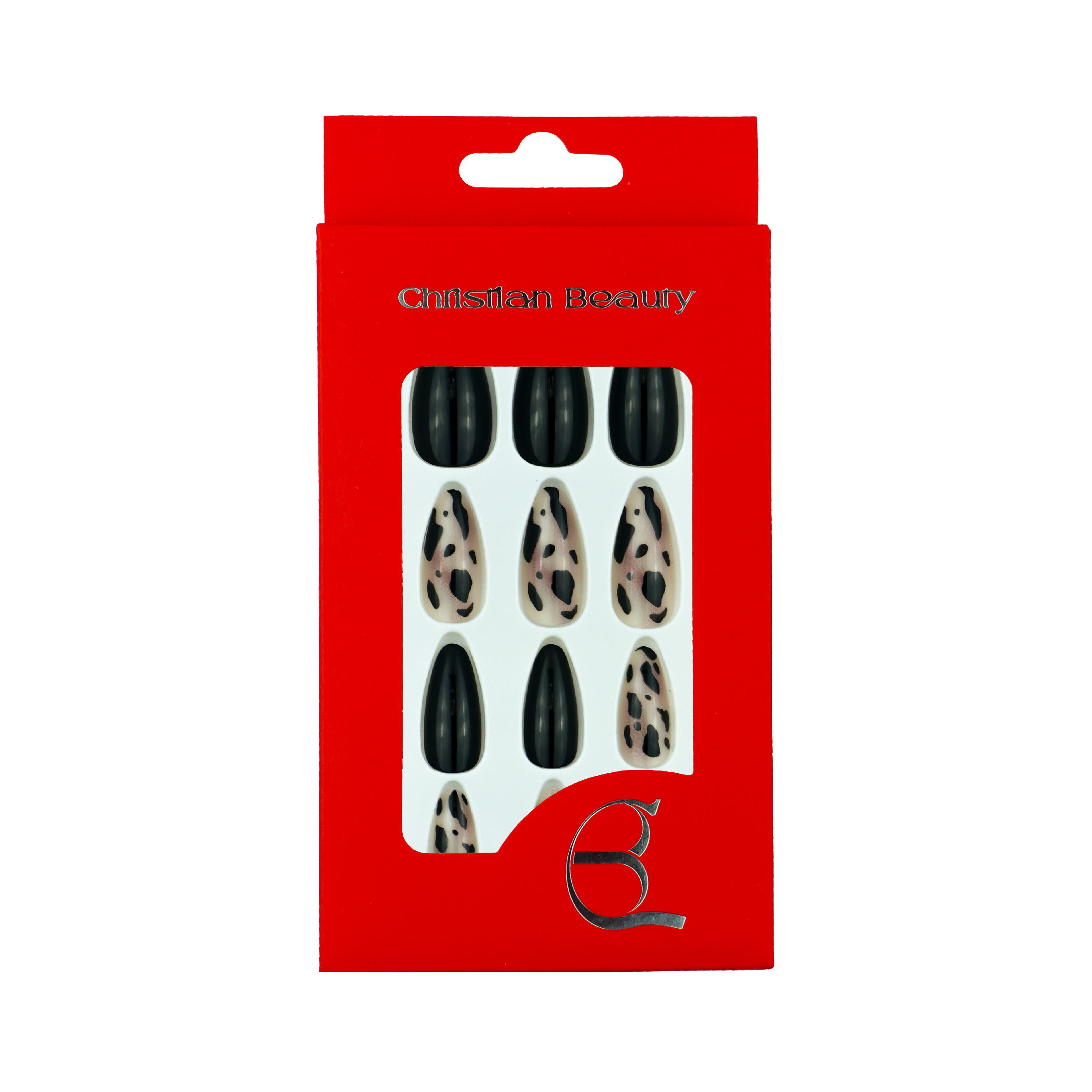 ناخن مصنوعی کریستین بیوتی کد NB84 بسته 12 عددی