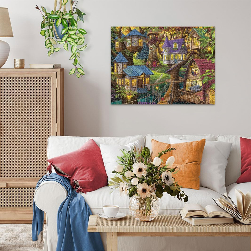 پازل 1500 تکه راونزبرگر مدل Twilight in the Treetops کد 12001009