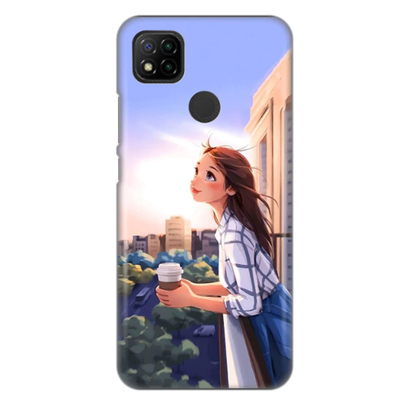 کاور طرح دختر فانتزی کد DIMO-055 مناسب برای گوشی موبایل شیائومی  redmi 9C / 9C NFC / 10 A