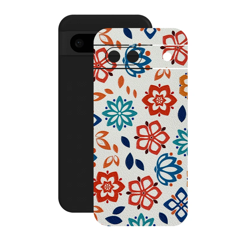 برچسب پوششی ریمکس مدل Leth طرح گل مناسب برای گوشی موبایل گوگل Pixel 8a