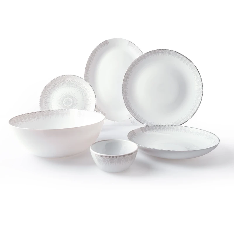 سرویس غذاخوری آرکوپال 26 پارچه 6 نفره وون مدل Silver Sun