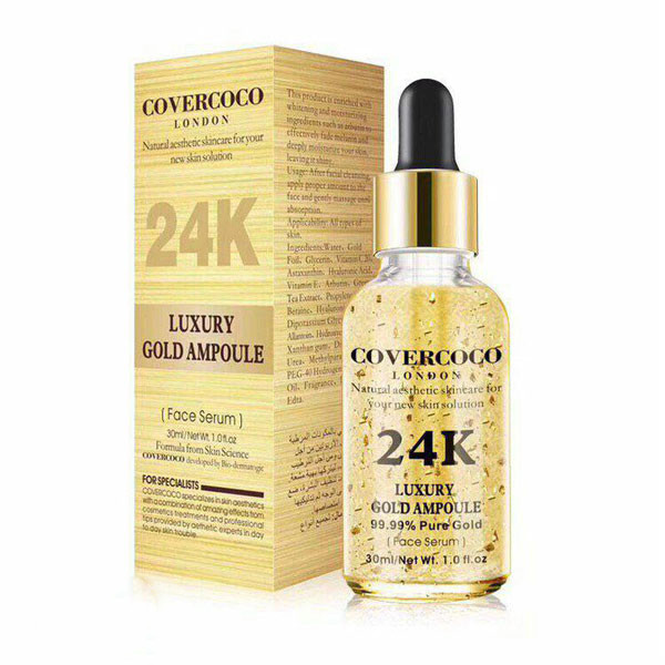سرم پوست کاورکوکو مدل 24k حجم 30 میلی لیتر