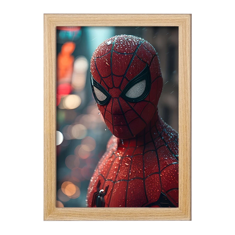 تابلو خندالو مدل مرد عنکبوتی (Spider Man) کد F3953