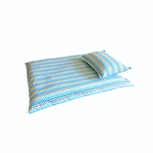 تشک و بالش کودک مدل دست دوز طرح رودخانه مناسب تا 5 سال