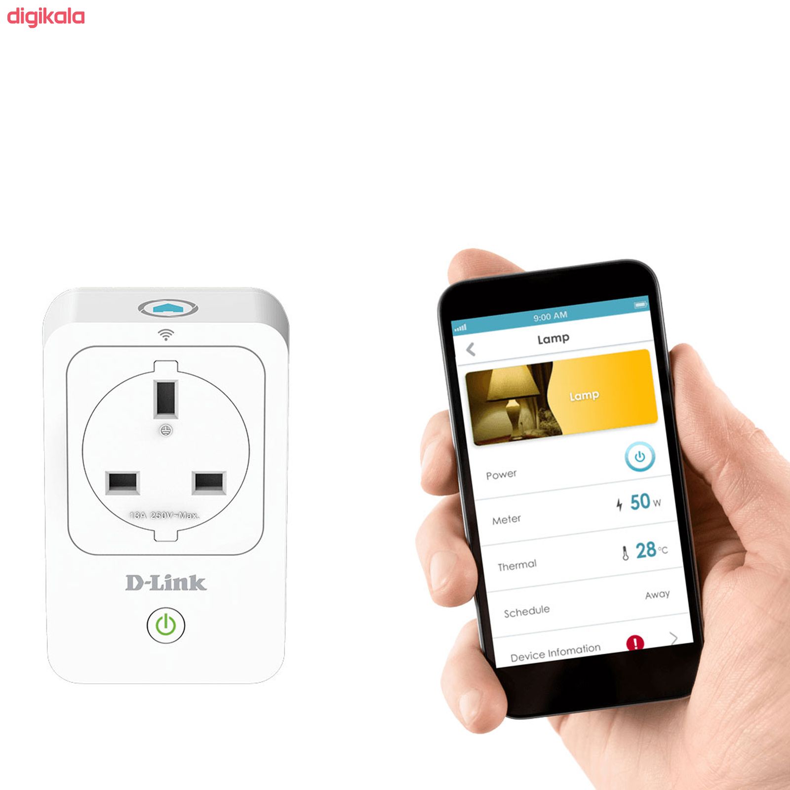 پریز هوشمند Wi-Fi دی-لینک مدل DSP-W215 main 1 7