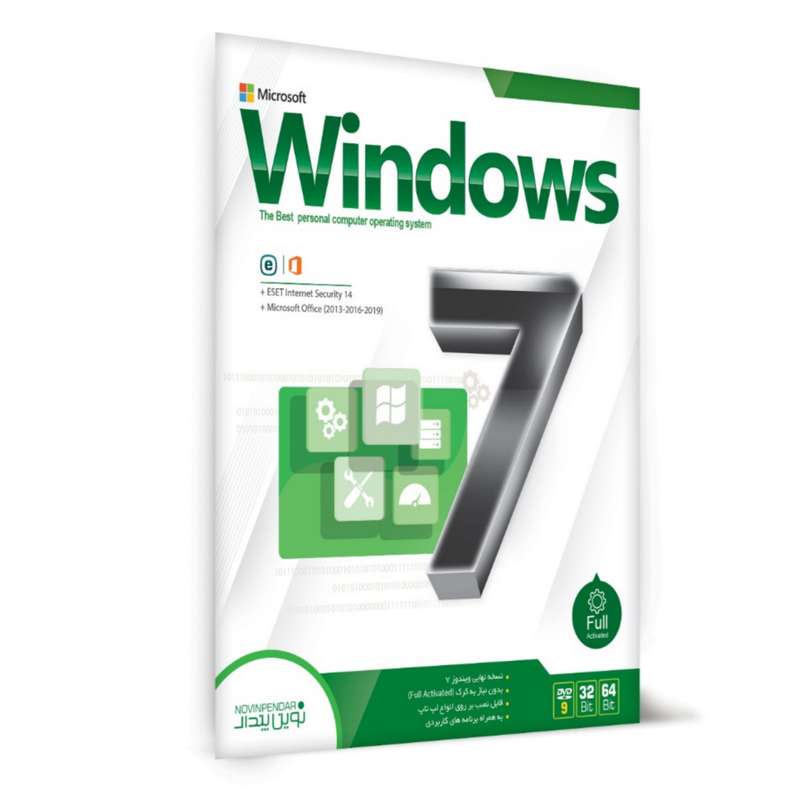 سیستم عامل
WINDOWS 7 FULL ACTIVATED 2021 نشر نوین پندار