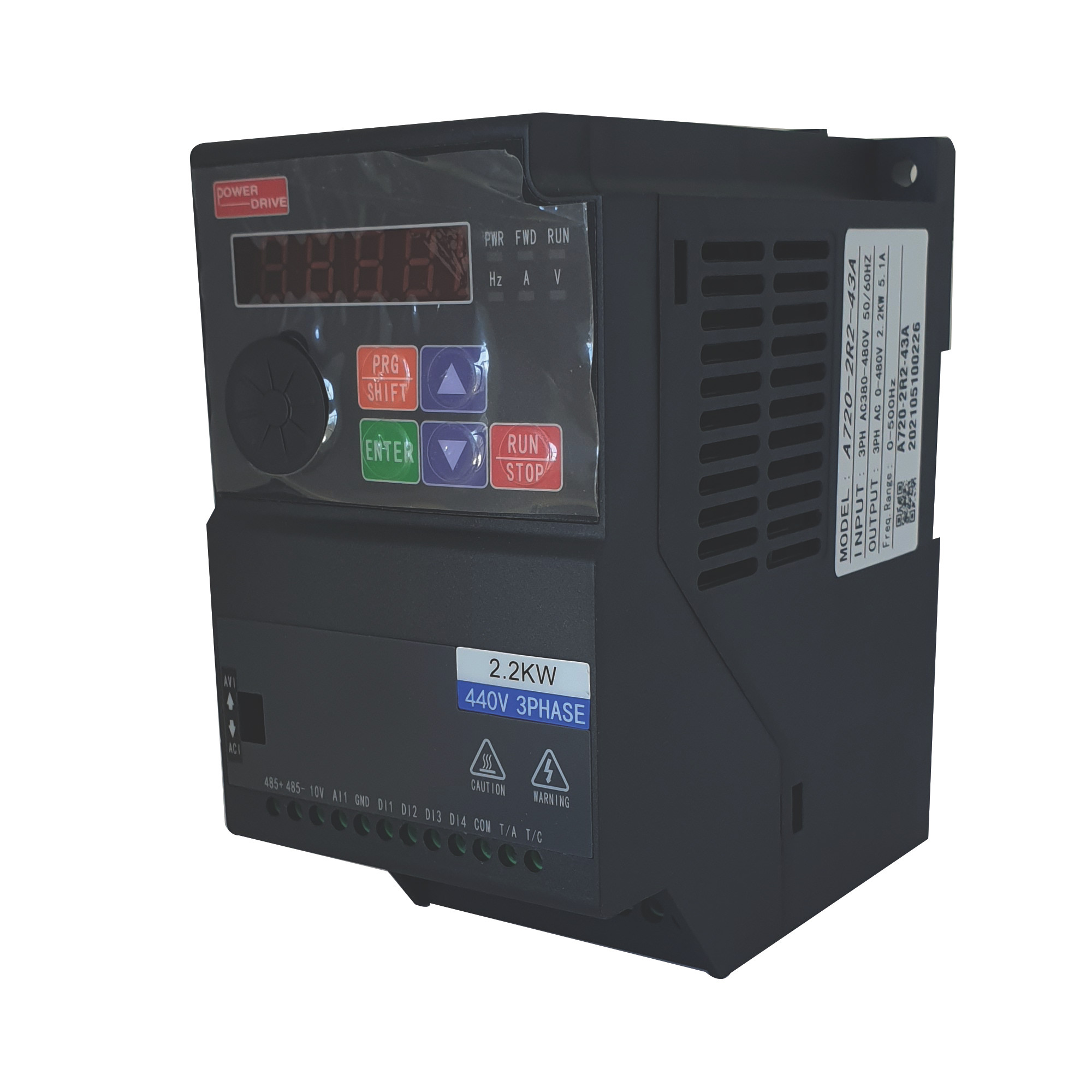 کنترل دور موتور پاور درایو مدل A720-2R2-43A